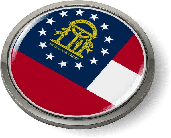 Georgia - State Flag Emblem